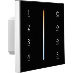 AURORA TUNEABLE WHITE BATTERY WALL CONTROLLER BLACK