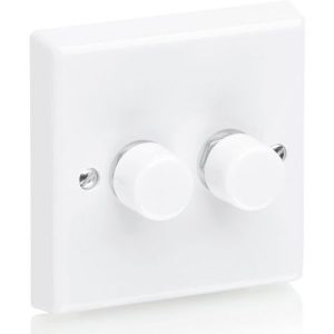 AURORA AURORA 2G 2W 250VA DIMMER SWITCH WHITE