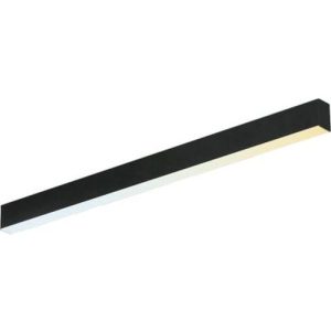 AURORA 240V 30W LED 1200MM LINEAR LIGHT BLACK 3000/4000/6500K 4FT SINGLE