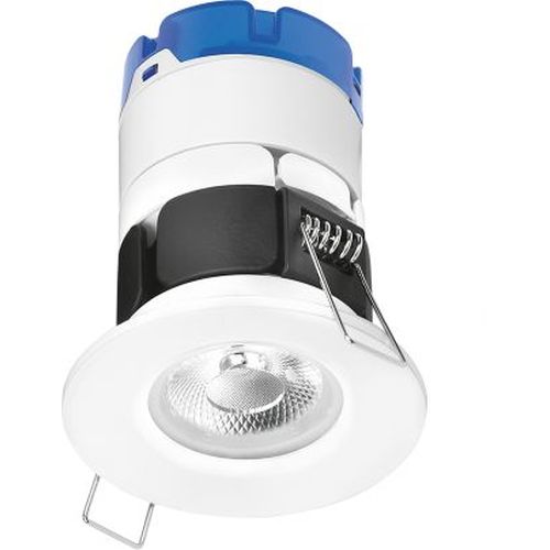 AURORA 220-240V 6W LED IP65 DIMM. FIXED FIRE RATED DOWNLIGHT 4000K