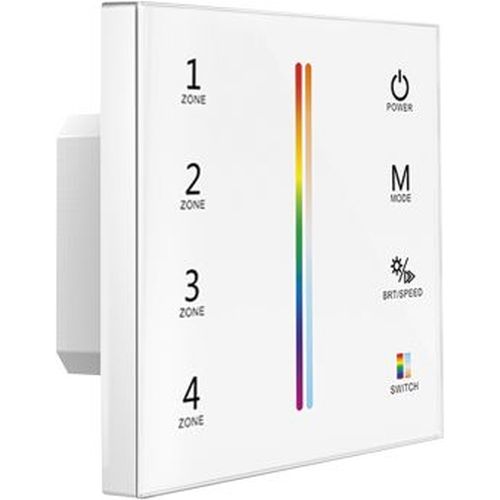 AURORA RGB + TUNEABLE WHITE BATTERY WALL CONTROLLER WHITE