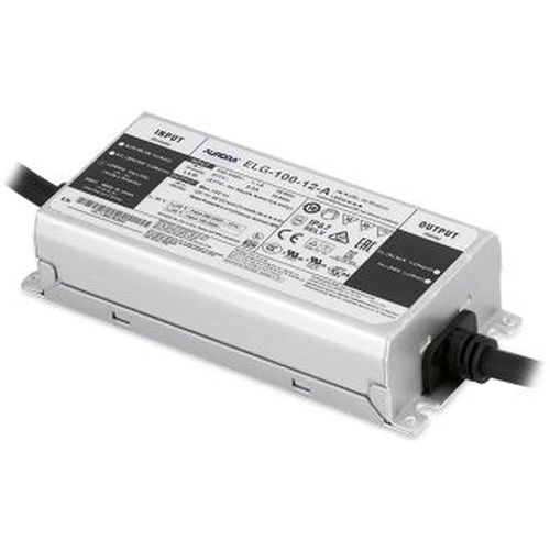 AURORA 100-305V 100W IP67 NON DIMMABLE 12V CONSTANT VOLTAGE DRIVER