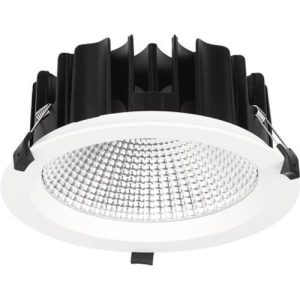 AURORA 240V 40W IP44 225MM 4450LM 60° DALI DIMMABLE LED DOWNLIGHT 4000K
