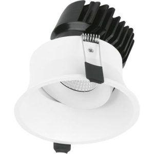 AURORA 220-240V 15W LED IP22 ADJUSTABLE 20MM BAFFLE DALI DIMMABLE DOWNLIGHT 4000K