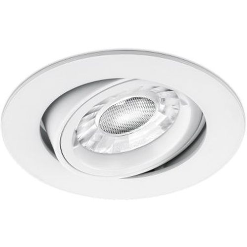 AURORA GU10 ADJUSTABLE LOCK RING DOWNLIGHT MATT WHITE