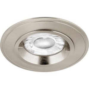 AURORA GU10 IP44 DOWNLIGHT SATIN NICKEL