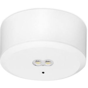 AURORA 220-240V 3W LED SELF TEST SURFACE/RECESSED EMERGENCY DOWNLIGHT