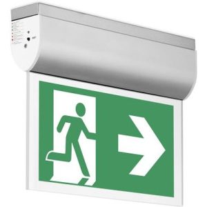 AURORA 240V 3.3W LED 1/2/3/8H CEILING EMERGENCY EXIT SIGN WITHOUT LEGEND
