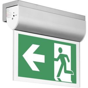 AURORA 240V 3.3W LED 1/2/3/8H WALL EMERGENCY EXIT SIGN WITHOUT LEGEND