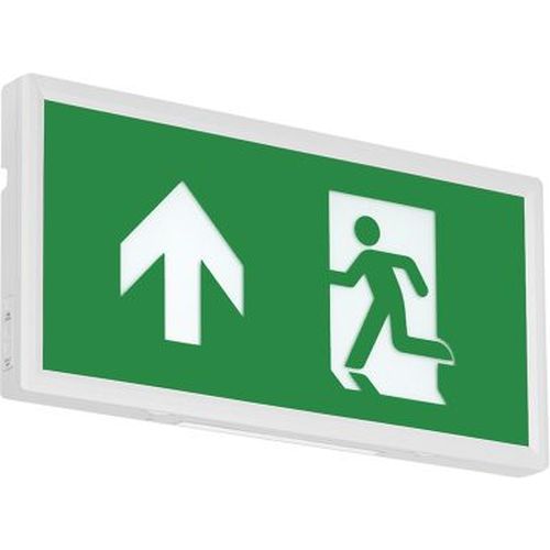 AURORA 220-240V 3W LED SELF TEST WALL EMERGENCY EXIT SIGN