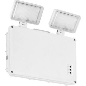 AURORA 220-240V 2X2.5W LED IP65 TWIN SPOT EMERGENCY LIGHT