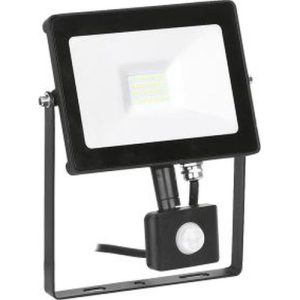 AURORA 240V 20W IP65 129X168MM 1800LM IK08 ADJUSTABLE LED FLOODLIGHT PIR WHITE 4000K