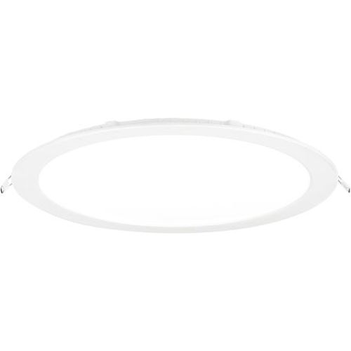 AURORA 100-240V 24W IP44 300MM 1450LM 110° NON DIMMABLE LOW PROFILE LED DOWNLIGHT 3000K