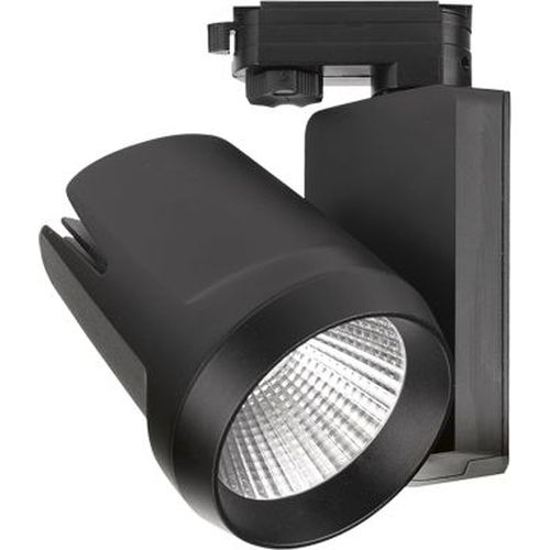 AURORA 240V 35W 3290LM 36? NON DIMMABLE ADJUSTABLE 3-CIRCUIT TRACK LED SPOTLIGHT BLACK 4000K