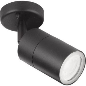 AURORA 240V GU10 IP44 ALUMINIUM ADJUSTABLE WALL LIGHT GREY