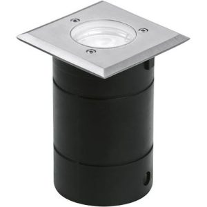 AURORA GU10/MR16 IP65 S/S 304 SQUARE WALK-OVER UPLIGHT WITH CLEAR & FROSTED GLASS