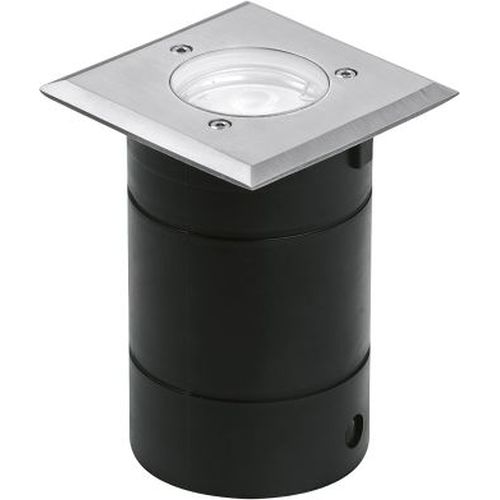 AURORA GU10/MR16 IP65 S/S 304 SQUARE WALK-OVER UPLIGHT WITH CLEAR & FROSTED GLASS