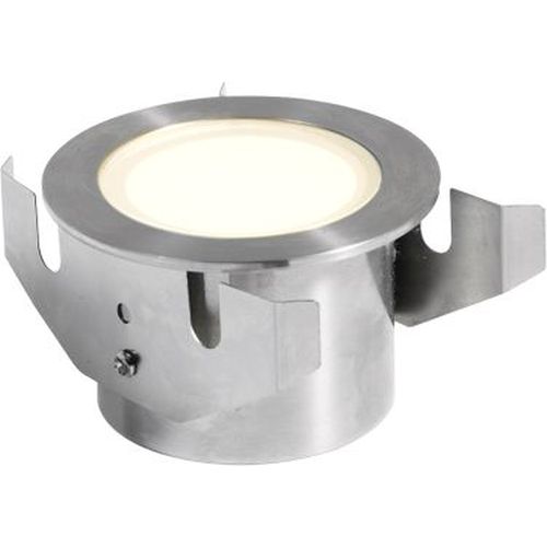 AURORA 3W 350MA IP68 76MM 190LM 316 STAINLESS STEEL ROUND LED MARKER LIGHT 3000K