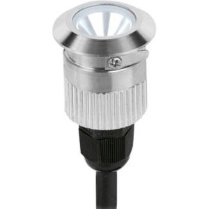 AURORA 700MA 3W IP68 31MM 130LM 316 STAINLESS STEEL ROUND LED MARKER LIGHT 5500K