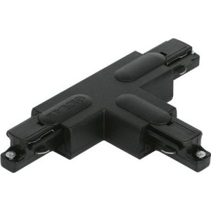 AURORA 250V GLOBAL T CONNECTOR LEFT INSIDE POLARITY SINGLE CIRCUIT TRACK BLACK