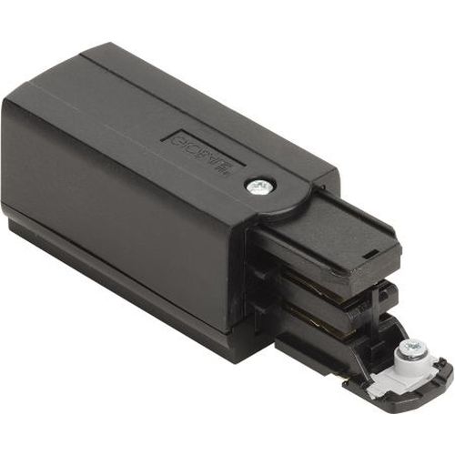 AURORA 16A 250V GLOBAL LIVE END A CONNECTOR THREE CIRCUIT TRACK BLACK