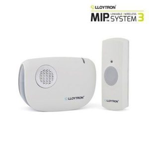 MIP3 BATTERY DOOR CHIME WHITE 1P + 1R