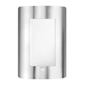 BELL STAINLESS STEEL LUNA WALL LIGHT WITH PIR