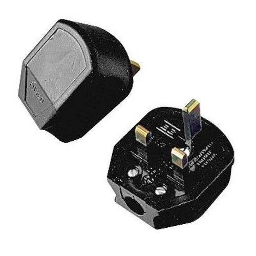 BG 13A RESILIANT PLUG BLACK