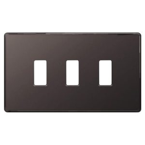 BG NEXUS 3G FACE PLATE BLACK NICKEL