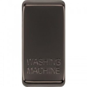 BG BLACK NICKEL GRID ROCKER MARKED DISHWASHER