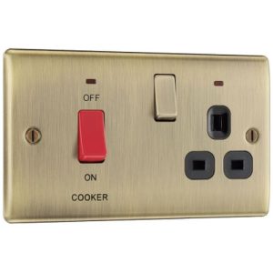 BG NEXUS 45A SW + SKT ANT-BRASS BLK INSERTS