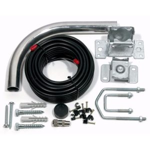 COMPLETE KIT FOR MOUNTING TV, FM OR DAB AERIAL.