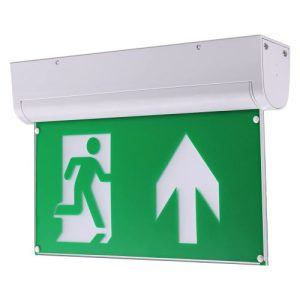 BRITE SOURCE 4.5W SURFACE/REC/SUSPENDED EMERGENCY LIGHT+ 'UP' LEGEND