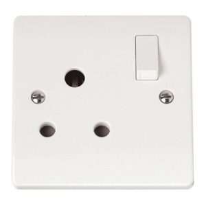 CLICK MODE SOCKET ROUND PIN 15A ROUND PIN SWITCHED SOCKET