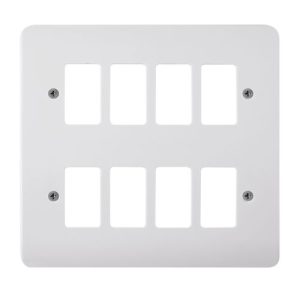 CLICK GRIDPRO MODE FRONTPLATES GRIDPRO 8-GANG MODE PLATE