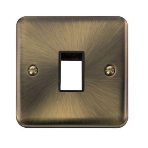 CLICK MINIGRID 6-GANG PLATES 1G MG PLATE 1 APERTURE