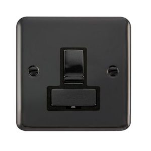 CLICK DECO PLUS BLACK NICKEL 13A FCU INGOT SW
