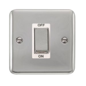 CLICK DECO PLUS POLISHED CHROME 1G 45A DP INGOT SWITCH