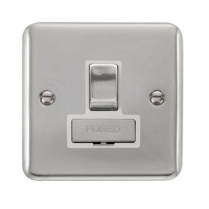 CLICK DECO PLUS POLISHED CHROME 13A FCU INGOT SW