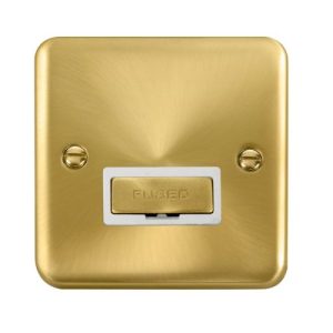 CLICK DECO PLUS SATIN BRASS 13A FCU INGOT