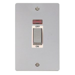 CLICK DEFINE POLISHED CHROME INGOT 2G 45A DP SWITCH NEON WH