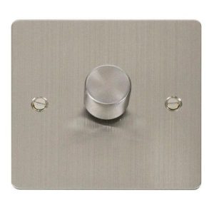 CLICK DEFINE STAINLESS STEEL FPSS 1-GANG 2WAY 100W LED DIMMER SWITCH