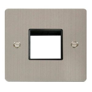CLICK MINIGRID 6-GANG PLATES TWIN SWITCH PLATE1-GANG APERTURE