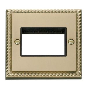 CLICK MINIGRID 6-GANG PLATES 1G PLATE TRIPLE SW APERTURE