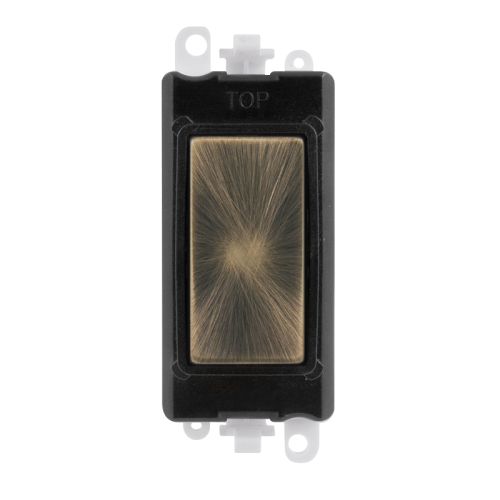 CLICK GRIDPRO MODULES BLANK BLACK ANTIQUE BRASS