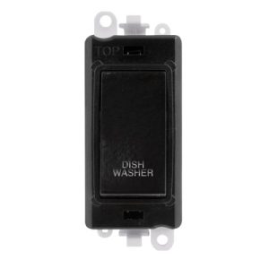 CLICK GRIDPRO BLACK 20A DP SWITCH MODULE DISHWASHER (BLACK INS)