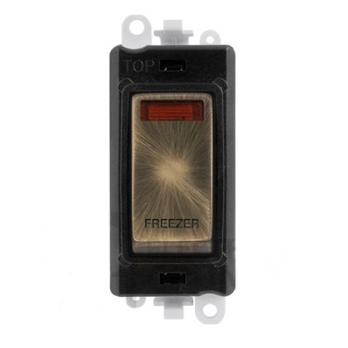 CLICK GRIDPRO MATT BLACK 20A DP SWITCH MODULE FREEZER (BLACK INS)