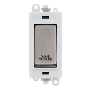 CLICK GRIDPRO STAINLESS STEEL 20AX DP SWITCH MODULE "WINE COOLER" (POLAR WHITE INS)