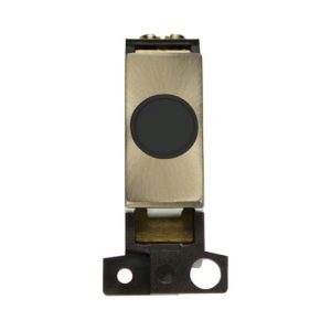 CLICK MINIGRID INGOT MODULES 20A FLEX OUT. INGOT MOD BLACK ANT.BRASS