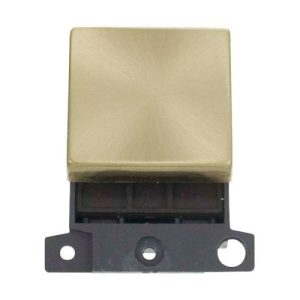 CLICK MINIGRID INTERMEDIATE SWITCH SATIN BRASS